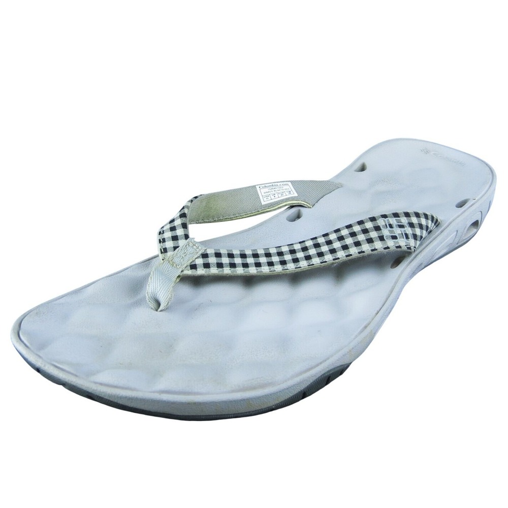 Columbia  Women Flip‎ Flop Sandal Shoes Gray Synthetic Size 11 Medium